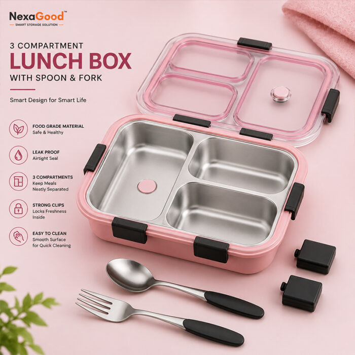 Pink lunchbox